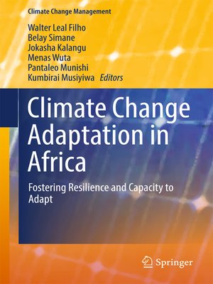 cover image of Climate Change Adaptation in Africa